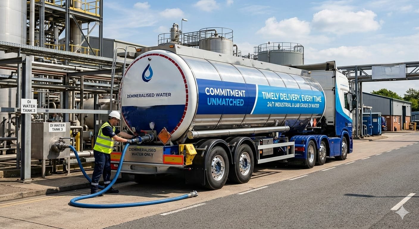 High-Purity Demineralized (DM) Water (HSN:2853)